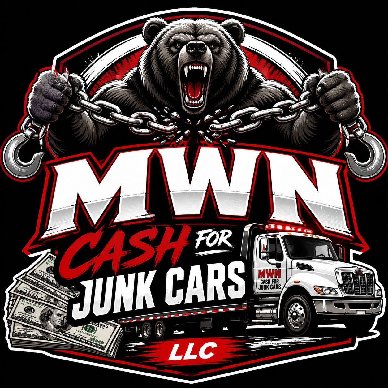 MWN Cash For Junk Cars LLC full logo